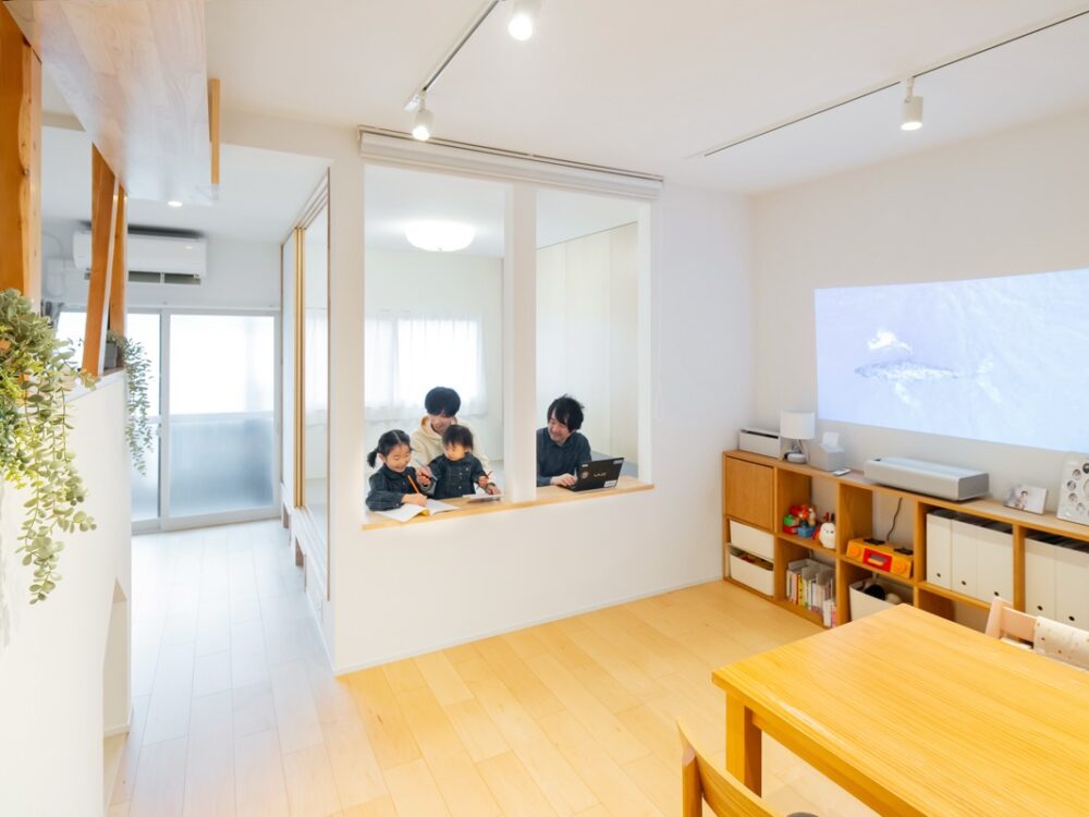 5匹の猫と一緒。無印ラバーの二世帯住宅リノベ【大阪府摂津市】
