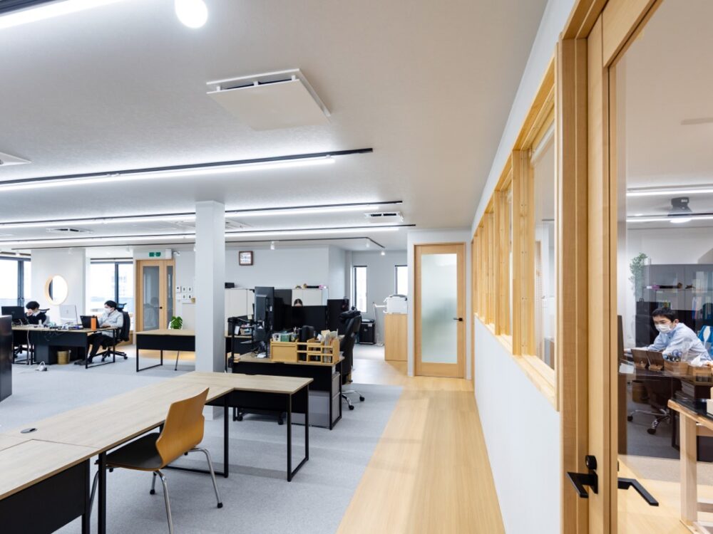 喜び品質で社会を循環させるオフィスリノベ【京都府相楽郡】