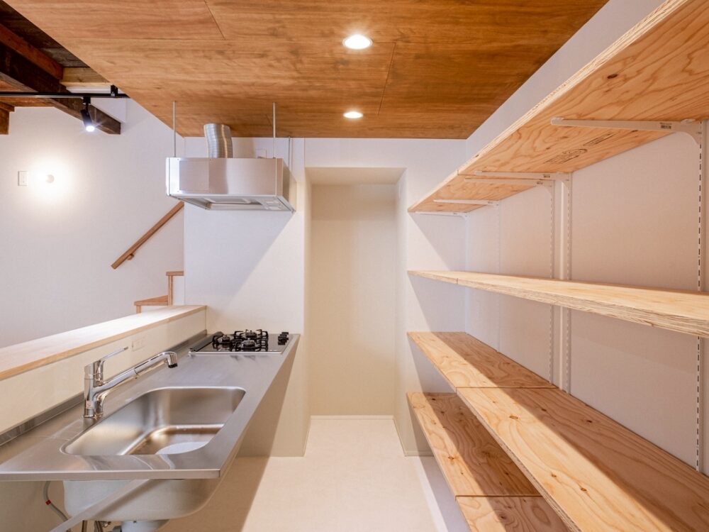 【大阪市北区】仕切らず、構えず。家族と向き合う長屋の住まい