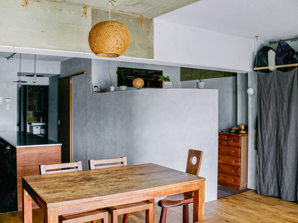 <60㎡>光と風に遊ばれる、自然素材のやさしい住まい【大阪府狭山市】