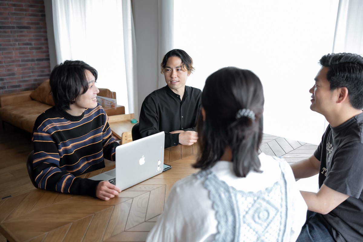 インタビュー写真