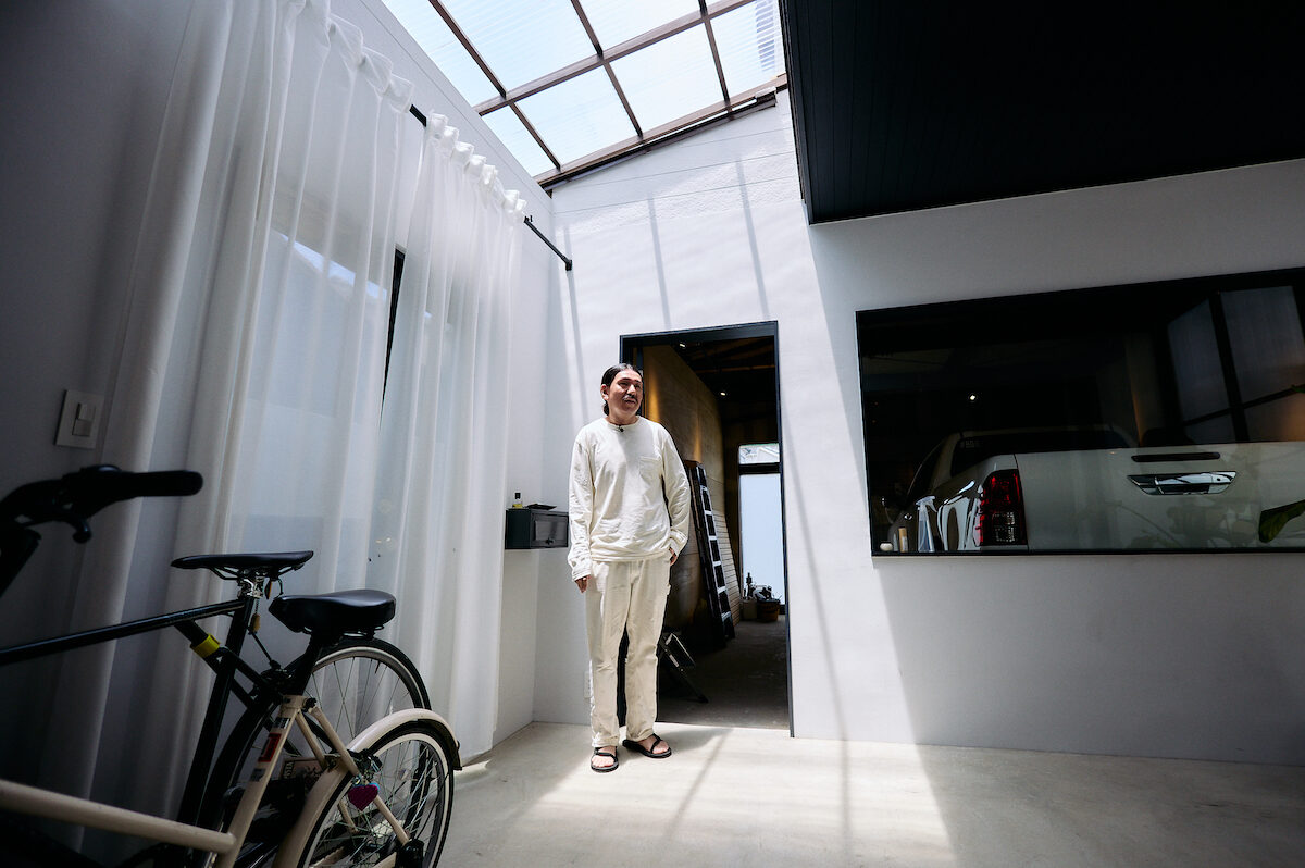 中庭 リノベーション