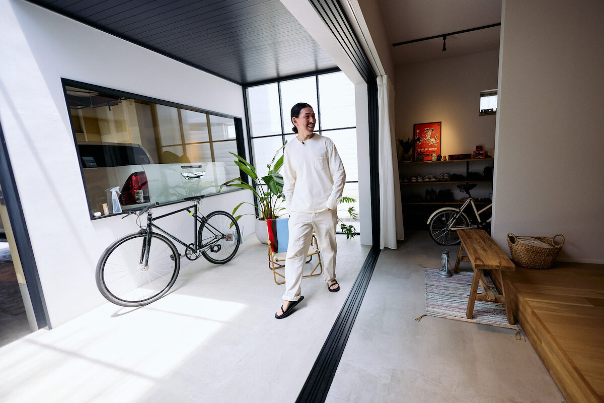 中庭 リノベーション