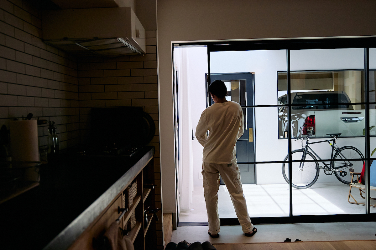 中庭 リノベーション