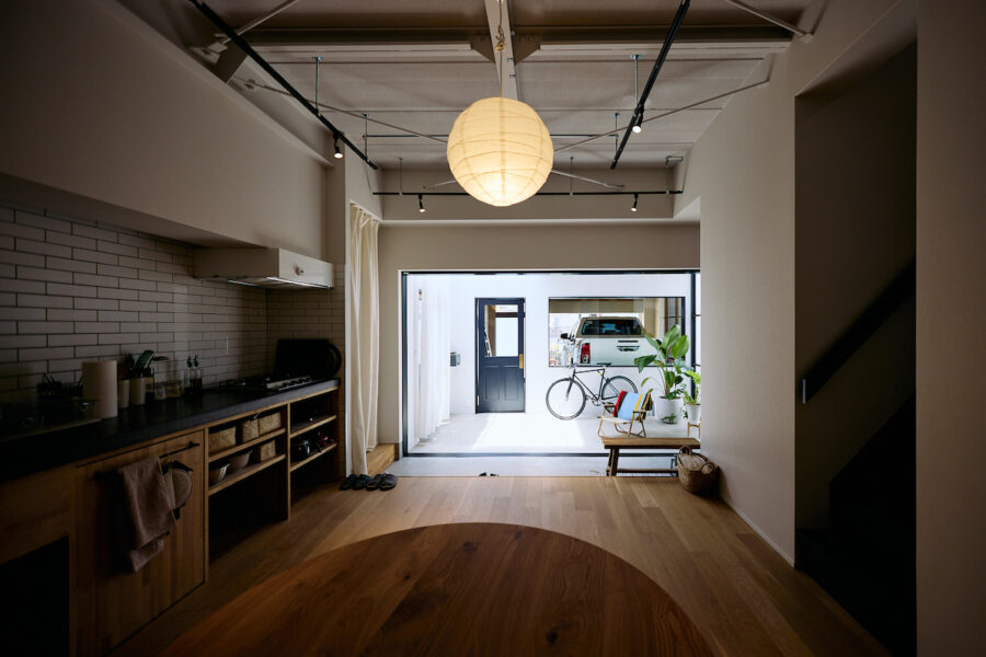 中庭 リノベーション