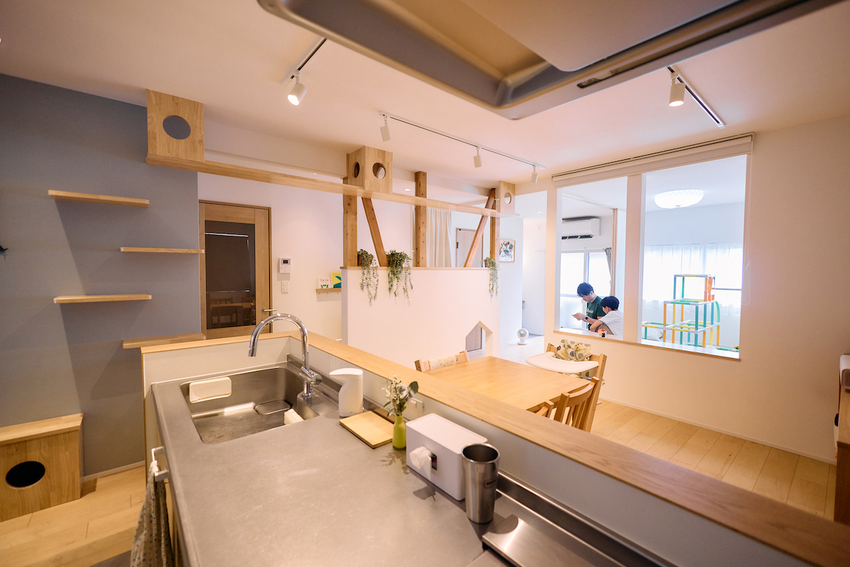 リノベーション　キャットウォーク