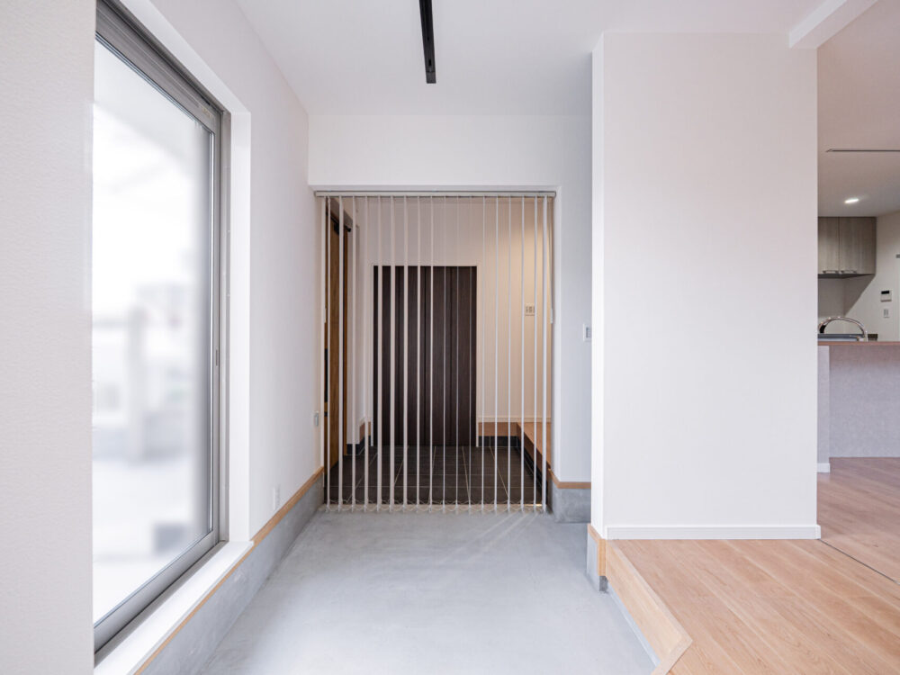 斜めのラインが生んだ、開放感のある暮らし【東大阪市】