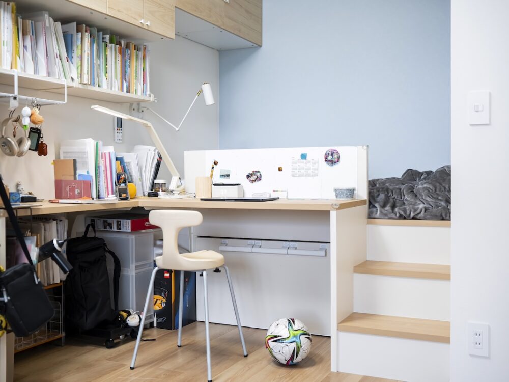 子ども部屋ができたら、家族の暮らしまで整った部分リノベ【堺市】
