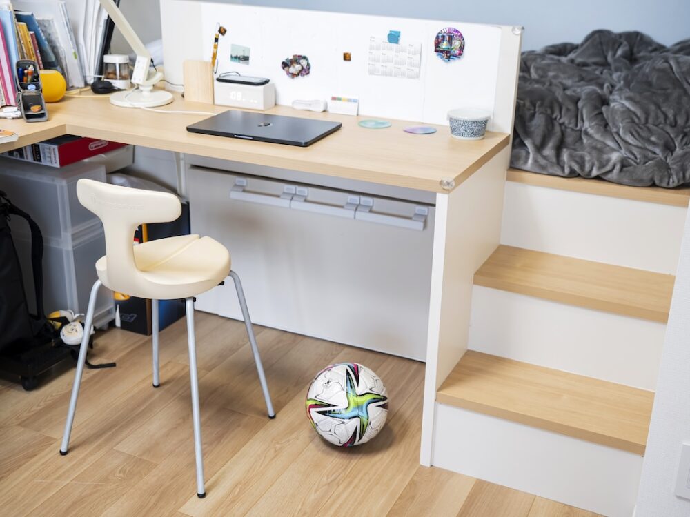 子ども部屋ができたら、家族の暮らしまで整った部分リノベ【堺市】
