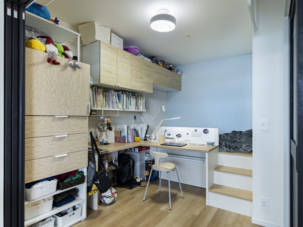 子ども部屋ができたら、家族の暮らしまで整った部分リノベ【堺市】
